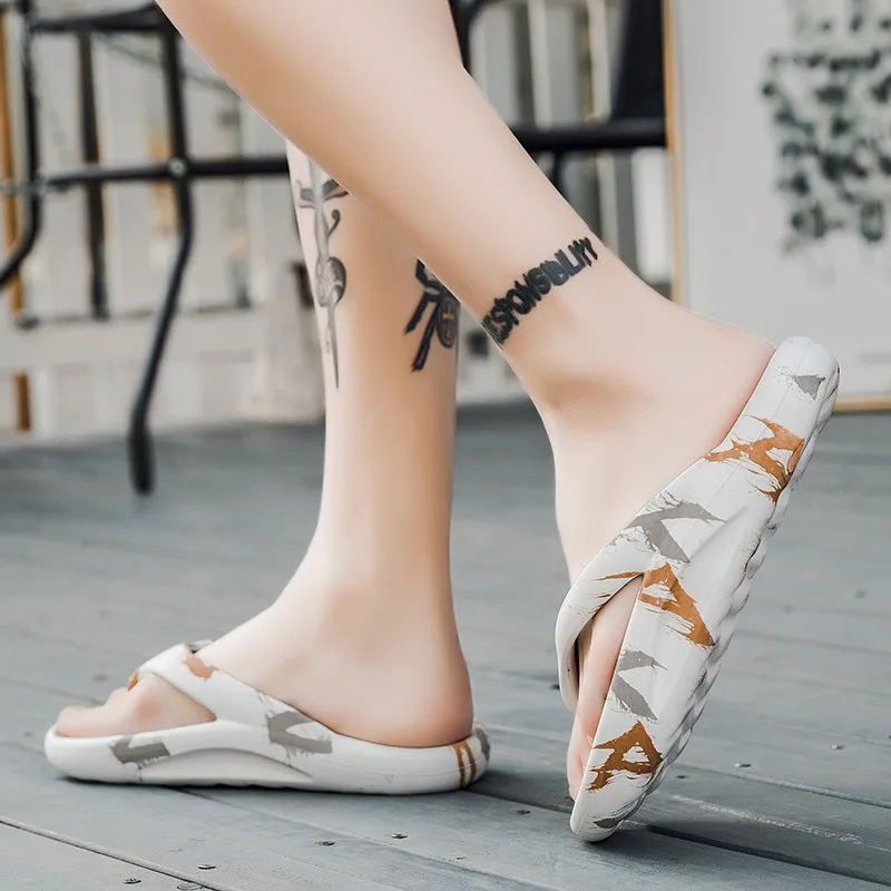 تنفس الشاطئ شبشب رجالي حجم كبير للجنسين الوجه يتخبط الصيف الترفيه الشرائح أحذية رجالي خفيفة الوزن الصنادل الناعمة Zapatillas