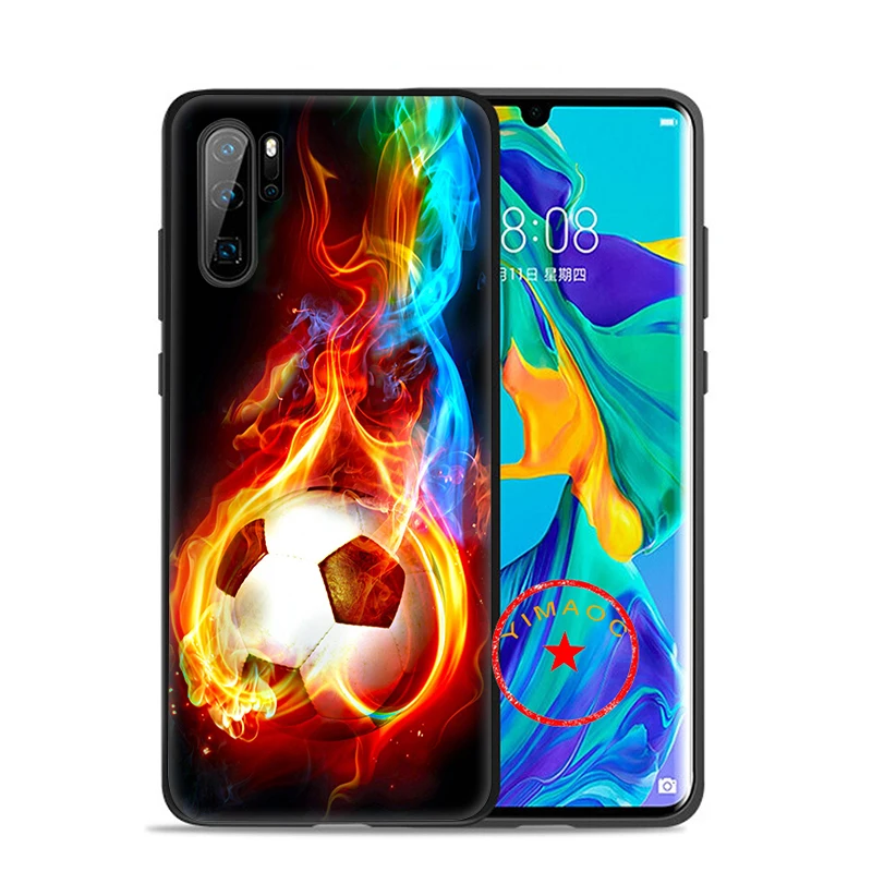 Футбольный Мягкий силиконовый чехол для huawei P30 P20 P10 Lite Pro P Smart Plus P30 Pro P Smart Z - Цвет: 16