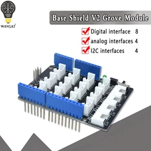 Placa de expansão do sensor do grove do escudo base v1.3 para arduino uno r3