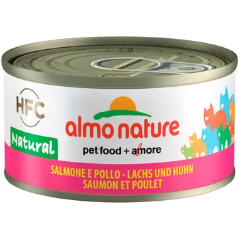 

ALMO NATURE ALMO NATURE CAT LEGEND HFC for adult cats with salmon and chicken 70g