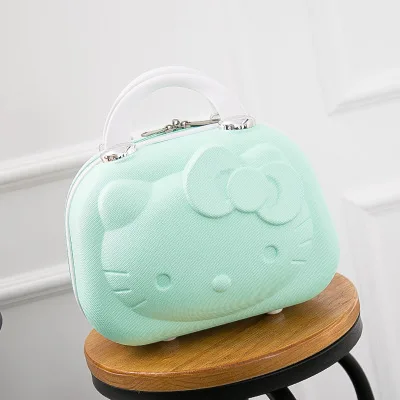I-9 2018Hello Kitty Cosmetic Bag Cartoon Travel Bag Portable Ladies Handbag Cute Cosmetic Case Makeup Box Anime Cartoon Cosmetic Bag - Цвет: I-9