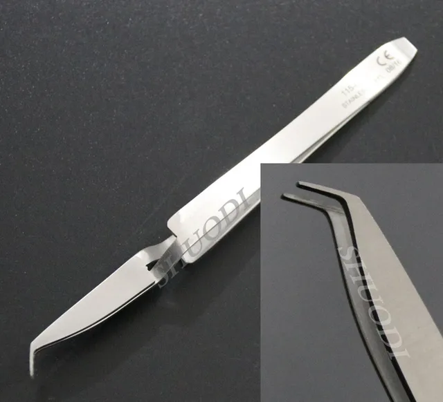 Denta Orthodontic Bracket Buccal Tube Bonding Tweezer Holder Placer Instrument Dentist Tool 1 piece 0452