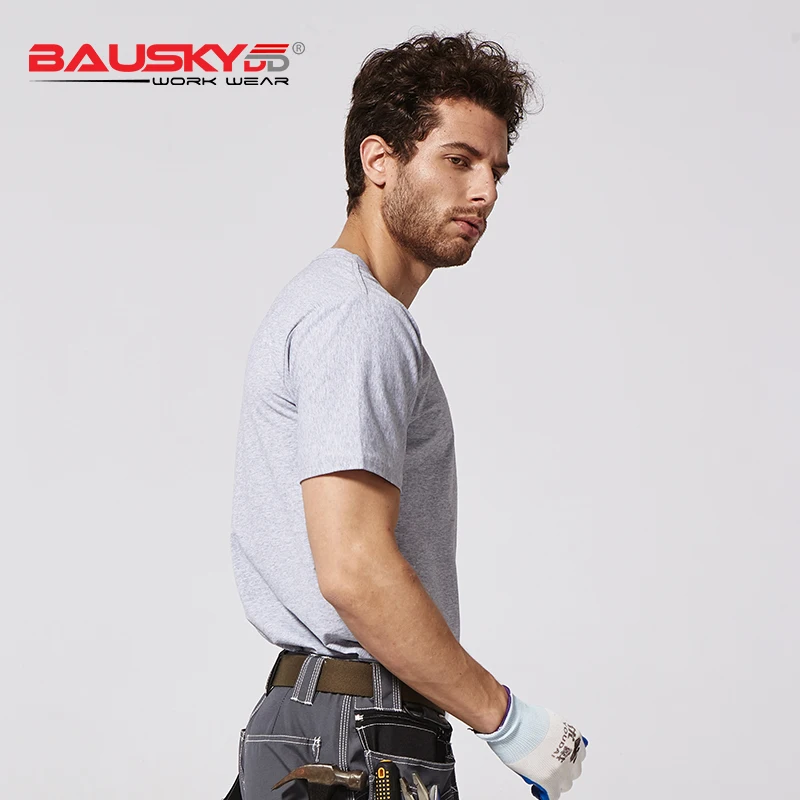 Bauskydd B227workwear мужской комбинезон с коротким рукавом дышащая футболка Рабочая Униформа летняя рабочая одежда безопасная одежда Рабочая Рубашка