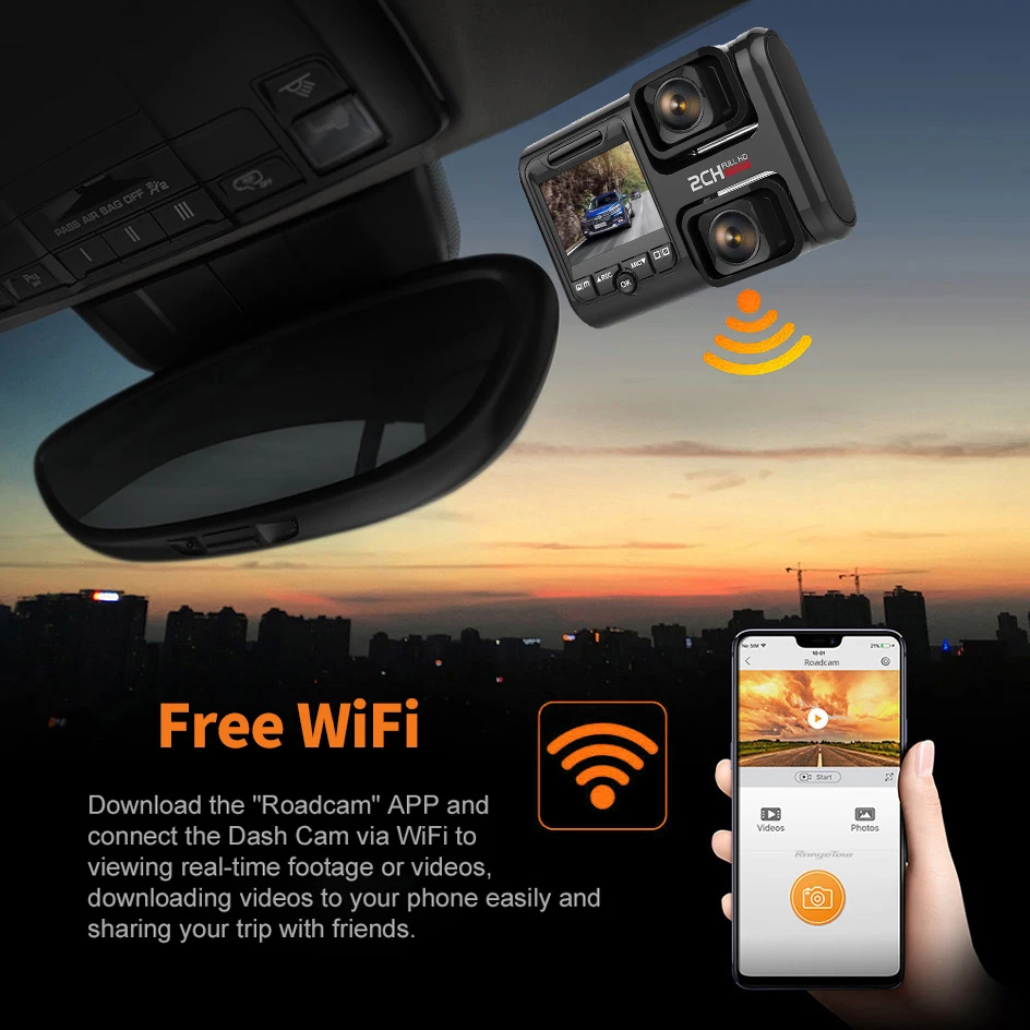 ĸ麸 ī޶ DVR   1080 Ǯ HD  GPS   ڴ ADAS ڵ  ķ Ʈ  24H 