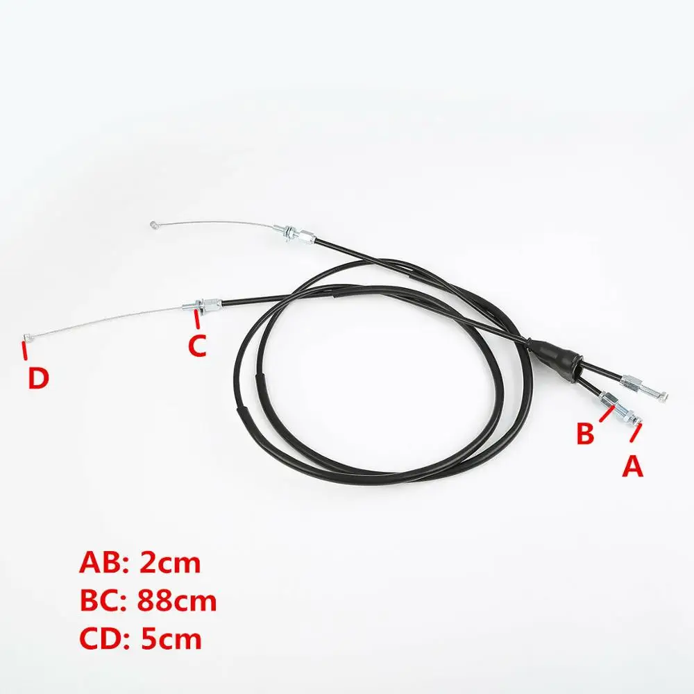 Motorcycle Throttle Cable For Honda Crf250r 0406 Crf250x 04 Crf450r 02