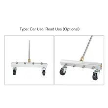 Car Pressure Washer Car Undercarriage Cleaner with 1/4 inch Male Plug Under Body Chassis Water Broom Use for Car Clean