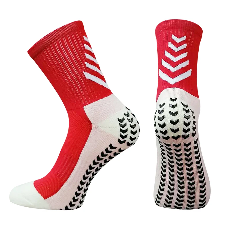 Men Socks Sport Anti-Slip Cycling Socks High Quality Breathable Thickened Towel Bottom Soccer Football calcetines
