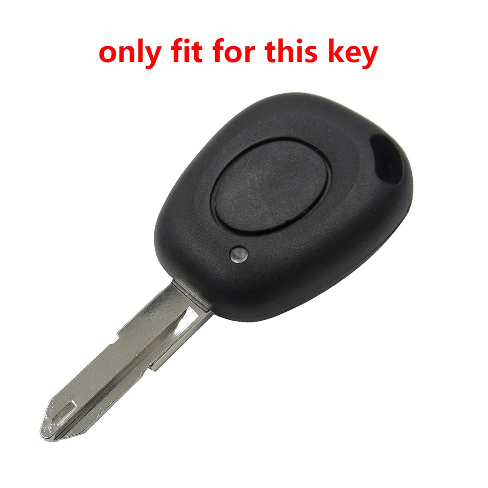 Étui Silicone Pour Clé Voiture Renault & Smart - Protection Souple Anti-Chute - Compatible Modèles 3 Boutons - 9