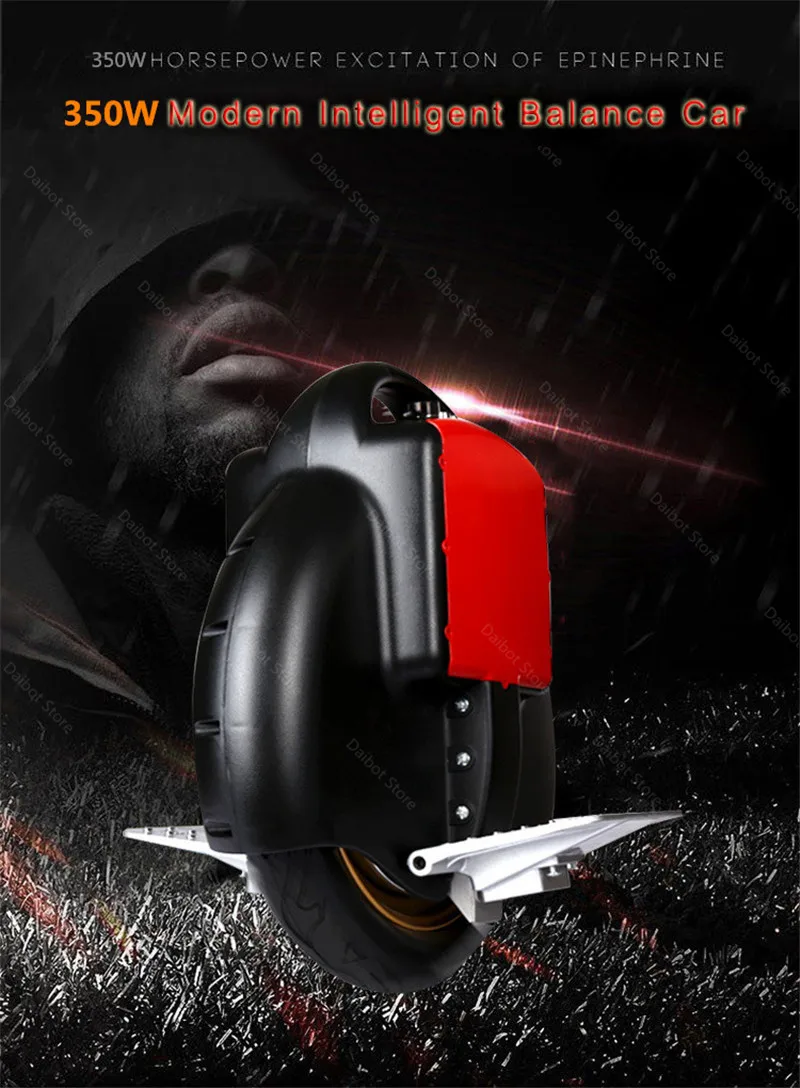 Daibot Electric Unicycle Scooter Adults One Wheel Self Balancing Scooters 350W 60V 14 Inch Monowheel Electric Skateboard (15)