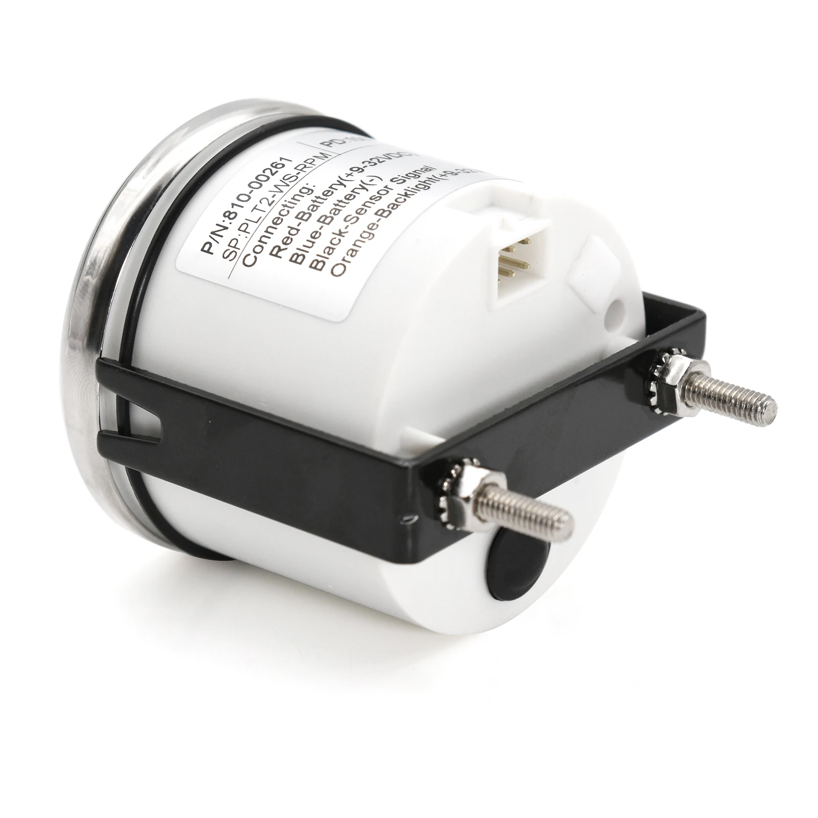 0-999RPM Tachometer 52mm Tacho Gauge with RED Backlight for Tacho ...