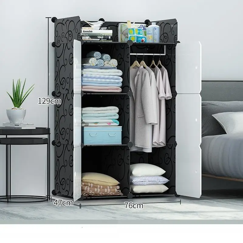 MODEL G De Almacenamiento Moveis Para Casa Dressing Penderie Chambre Range Szafa Mueble мебель для спальни шкаф гардероб - Цвет: MODEL G