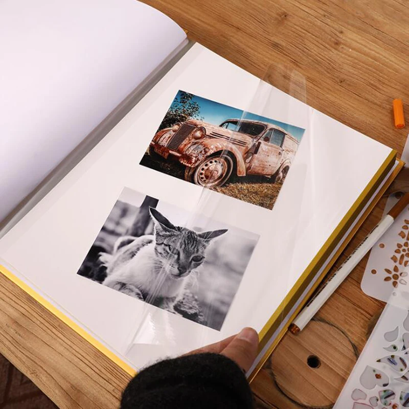 Большой 10 дюймов Скрапбукинг Фотоальбом ручной работы DIY жесткая бумага Свадебный фотоальбом памяти Скрапбукинг Фотоальбомы