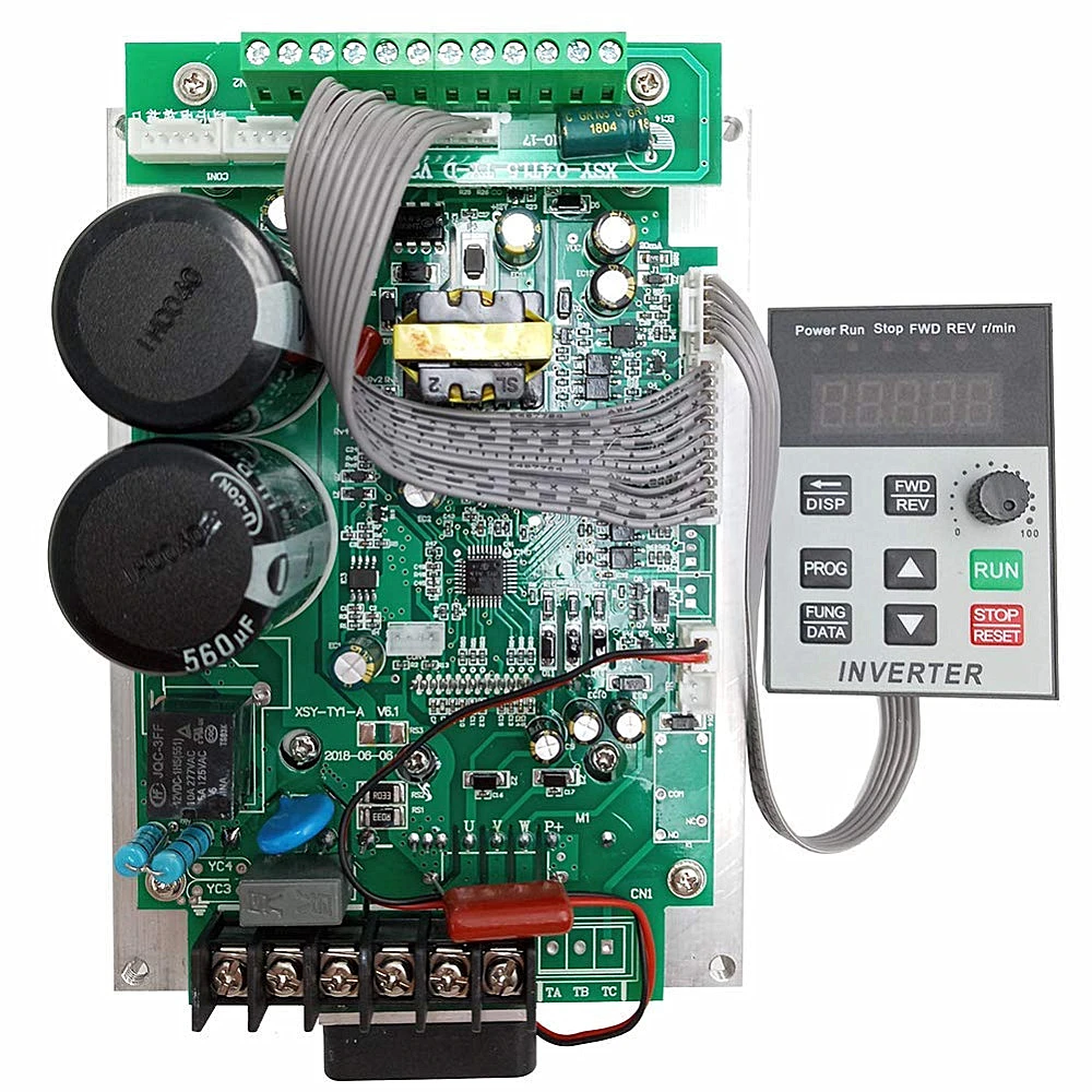 VFD 1.5kw/2.2kw/4KW Inverter XSY-AT1 ZW-BT1 convertitore di frequenza ingresso monofase e regolatore di velocità del motore di uscita 3-220V - immagine 2