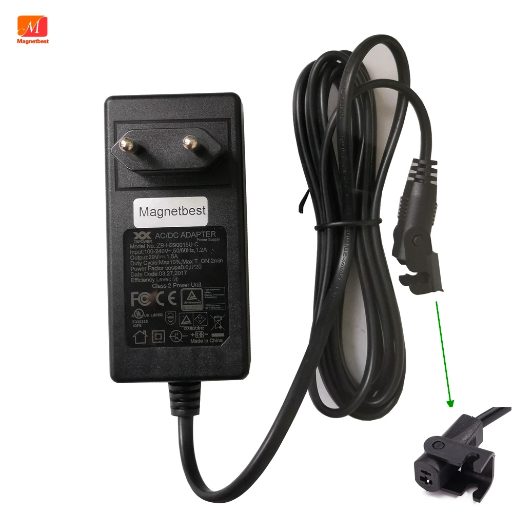 29V 1.5A AC/DC Power Adapter 2PIN Electric Recliner Sofa Chair Adapter