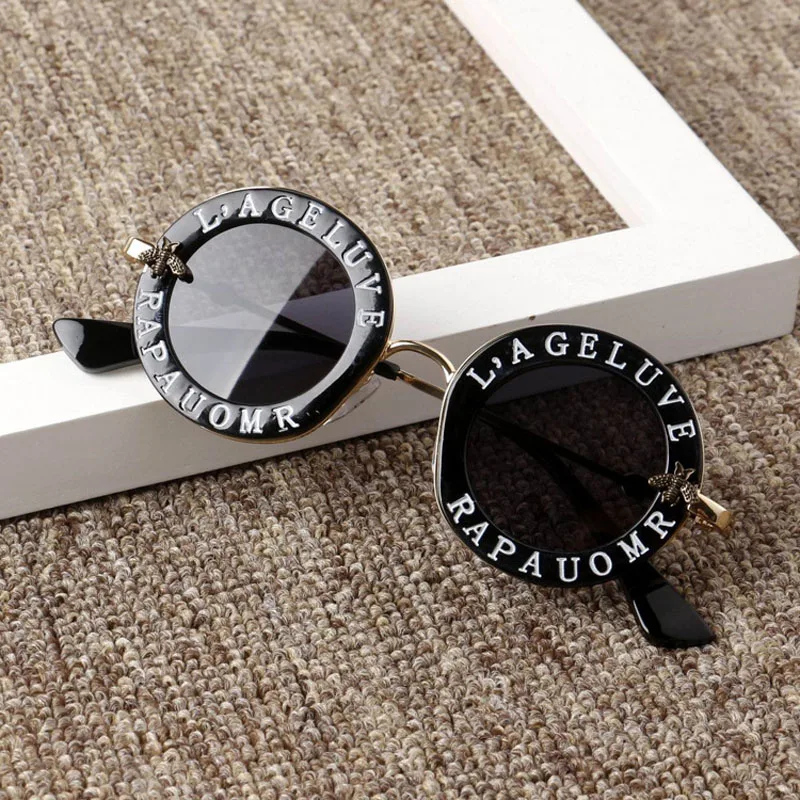 2019 New Infant Kids Baby Girls Boys Fashion Sunglasses Letter Solid Sun Glasses 12 Colors Outdoor Beach protection Accessories