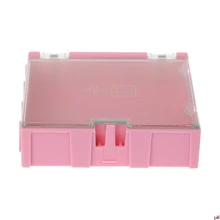 Мини SMD SMT электронная коробка IC электронные компоненты Ящики для хранения 75x63x21 мм