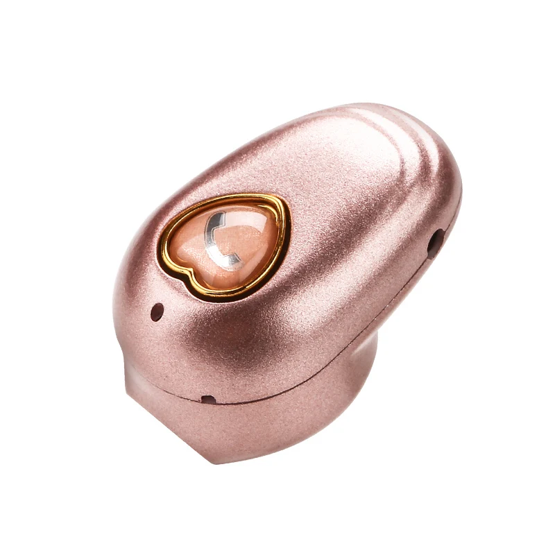 Pink Ubeamer V20 мини беспроводные Bluetooth наушники V4.2 стерео наушники гарнитура одиночные монофонические долгое время ожидания Бизнес Спорт - Цвет: Pink