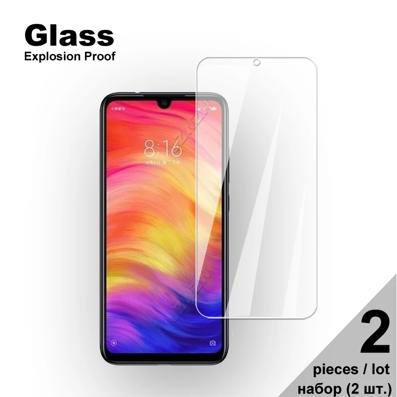 Закаленное стекло с полным покрытием для Xiaomi Redmi Note 9s 9 Pro 8T 8 7 6 5 5A 4 4X защитное