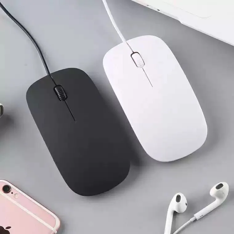 pink gaming mouse Wired Mouse Suitable for Desktop Computer Notebook Office Left and Right Hand Cute Small Mouse Usb Wired Photoelectric Mouse types of computer mouse