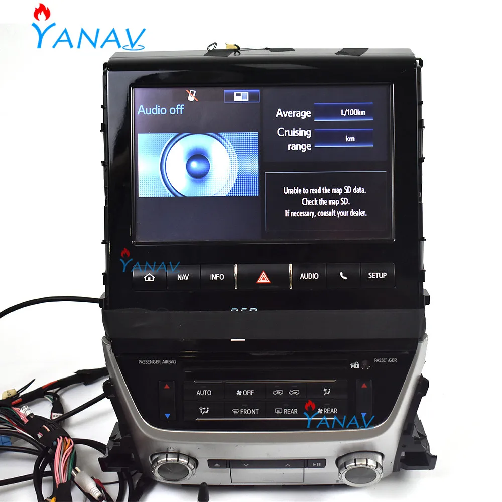 Автомобильный радиоприемник с навигацией GPS интерфейс мультимедийного