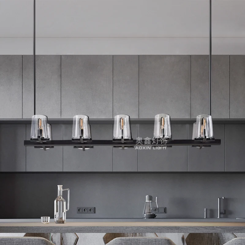 

Креативная люстра в стиле пост-модерн, простой ретро-Люстра В индустриальном стиле для столовой, гостиной, модель для комнаты