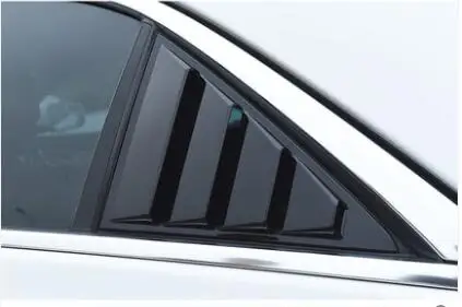 Для Cadillac ATS 2018 2019 Sedan ABS затемнения для задних дверей и окон жалюзи рама оконный