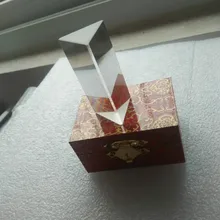 30*30*60 мм трипризма семь цветов радуги маленькое оптическое экспериментальное оборудование 60 мм Призма спектра высокое качество стекло