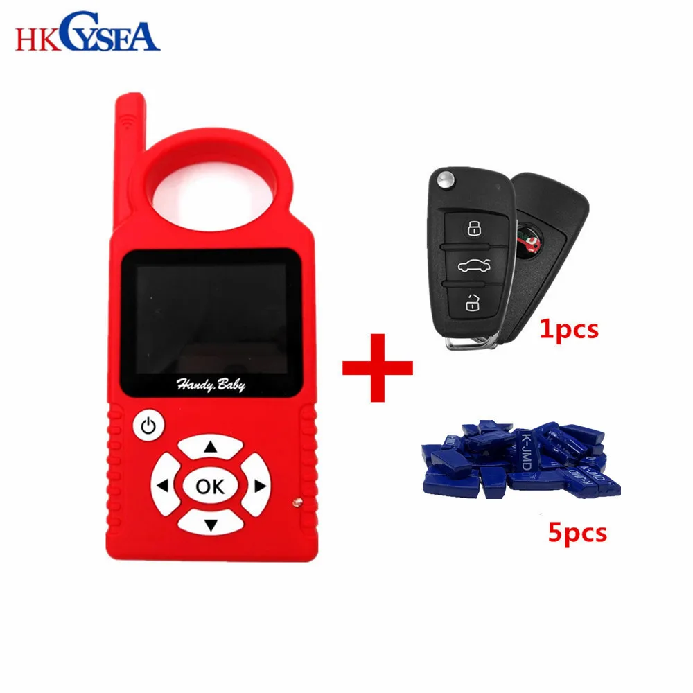 

Original Handy Baby Auto Key Programmer Multi-language for 4D/46/48/Red/King Chip Copier with G/96bit 48 Function+Super Remote