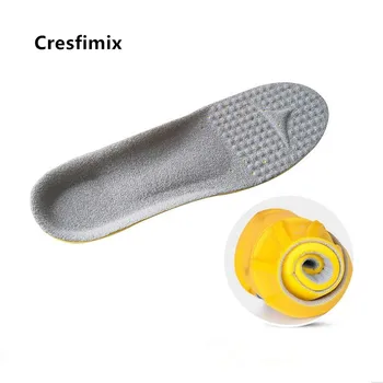 

Cresfimix Men Fashion High Quality Anti Skid Foot Soft Pads Male Plus Size Shoes Insert Insoles Semelle De Chaussures B5577