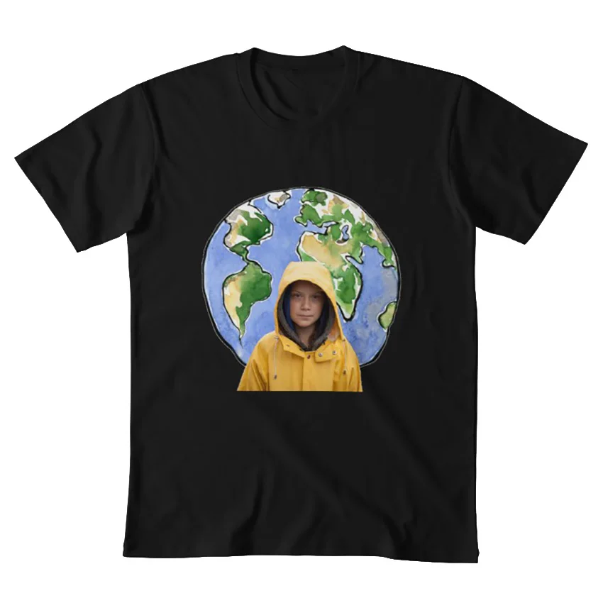 Футболка Greta Thunberg greta save the world