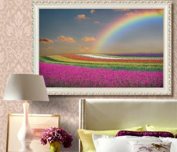 

Full Drill DIY Diamond Embroidery Rainbow Scenery Cross Stitch diamond mosaic diamond painting resin Home decoration painting