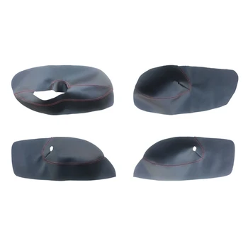 

Waterproof Door Panel Armrest Cover 4pcs/Set Microfibre Leather For Bora Golf 4 2002-2006 Soft