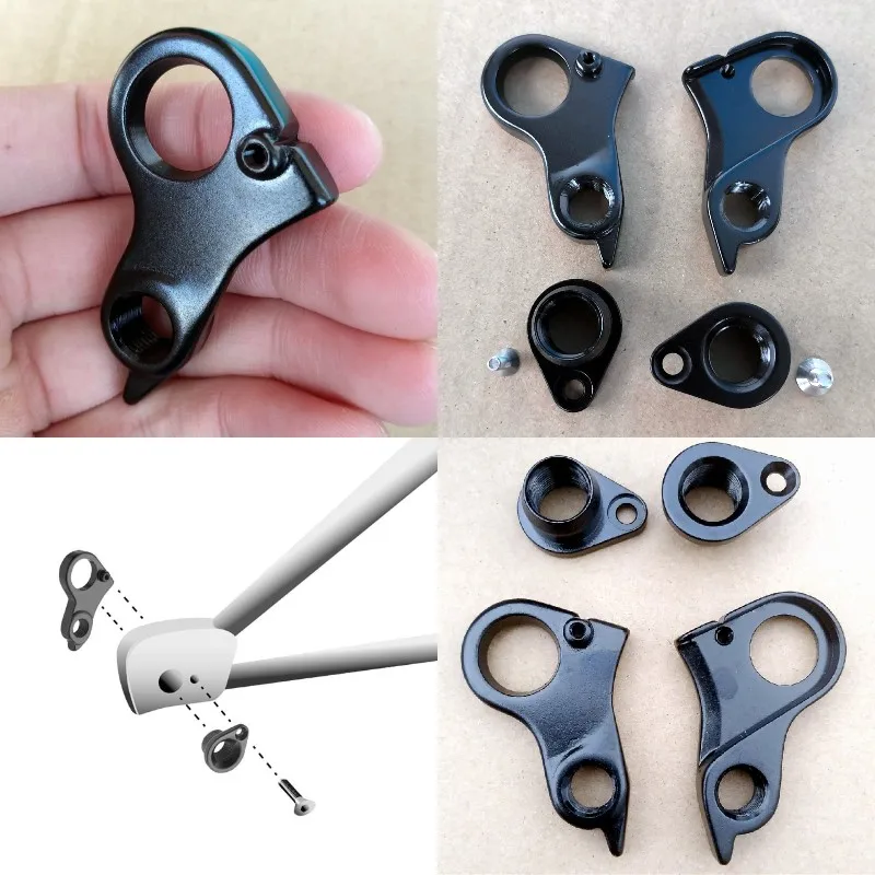 

2set Bicycle rear derailleur hanger For CUBE # ART.8651 Elite Reaction Hybrid Stereo EX Access Axial SL TWO15 Agree MECH dropout