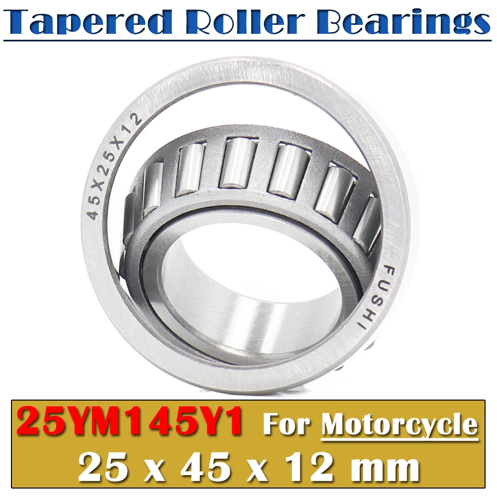 

25YM1 45Y1 25*45*12 mm ( 1 PC ) 25YM1/45Y1 45KS-25Y Tapered Roller Bearing Motorcycle Support Bearing Cone Cup Single Row
