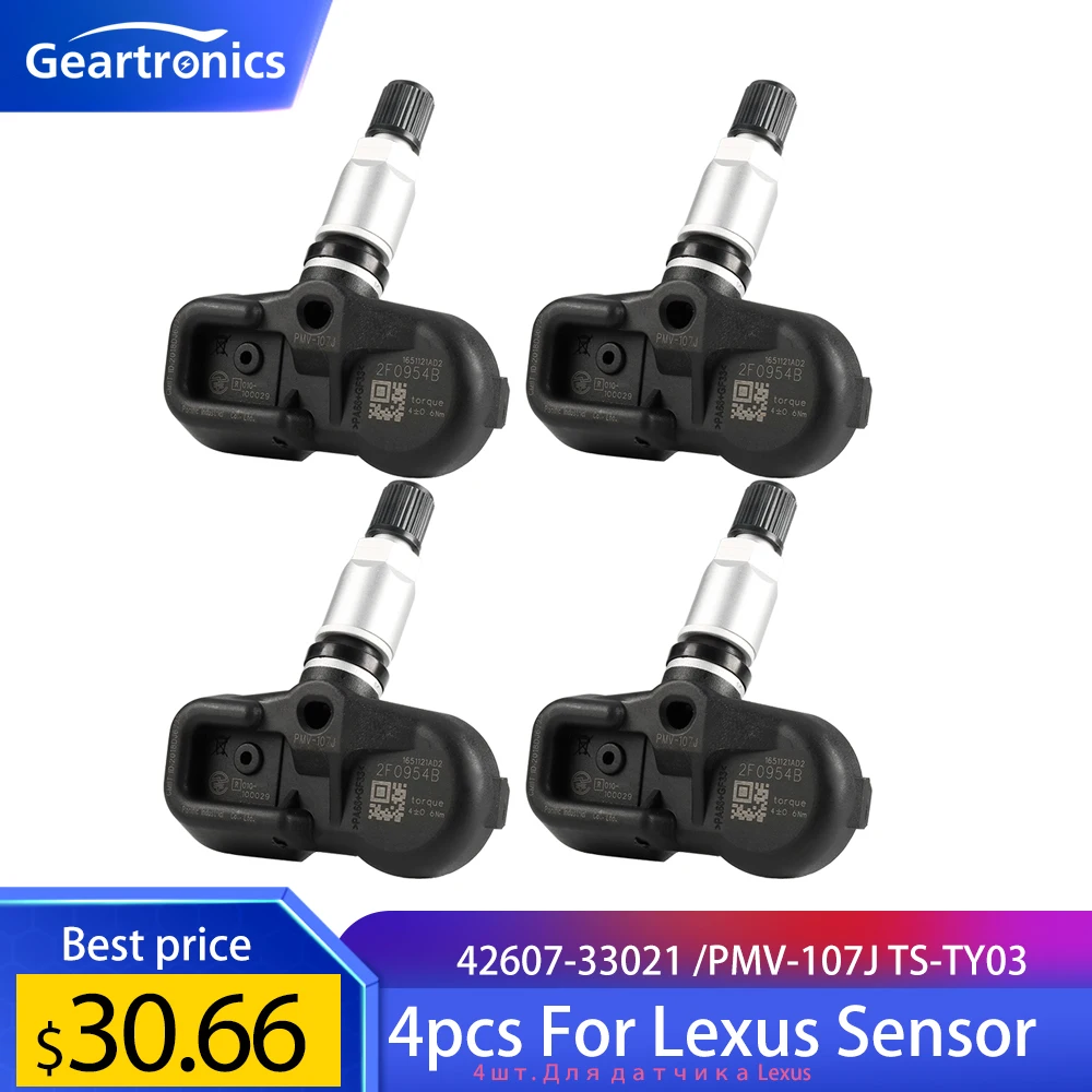 4pcs For Lexus Tire Pressure Sensor Tpms Oem 4260733021 Pacific Pmv