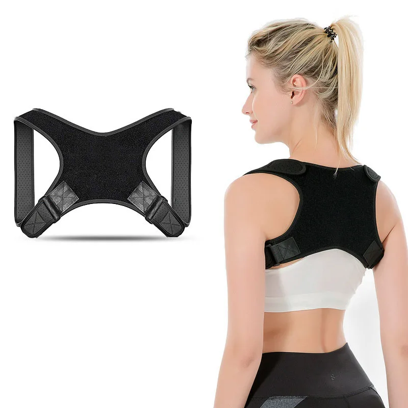 

Adjustable Back Posture Corrector Posture Shoulder Back Holder Support Back Straight Shoulder Brace Health Care Protective Bands