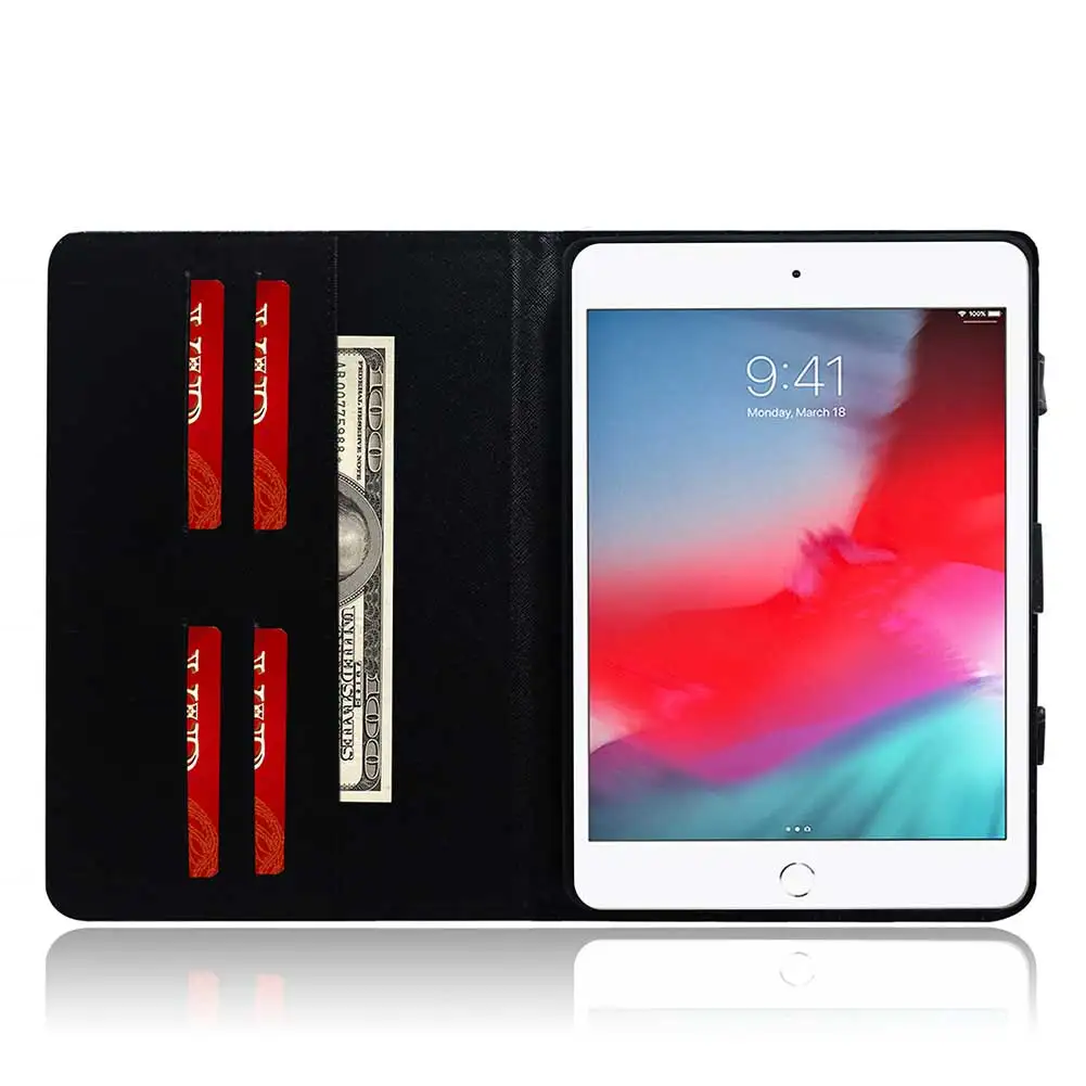 Printed PU Leather Flip Stand Cover For ipad pro 11 Protective Case Auto Sleep Wake Smart Cover For ipad pro 11 Case