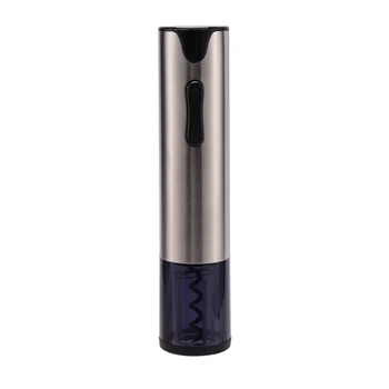 

Electric Wine Opener Rechargeable Automatic Corkscrew Wine Bottle Opener With Foil Cutter & Usb Charging Cable Stainless Steel
