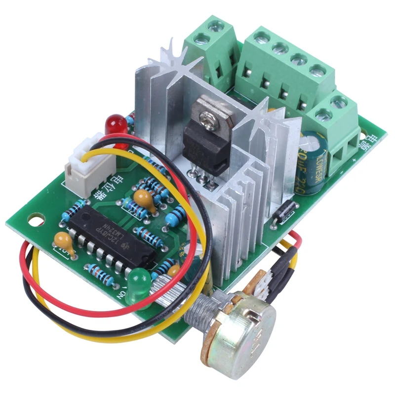 Лидер продаж 12V 24V 30V 120W PWM Регулируемый Вольт контроллер скорости двигателя