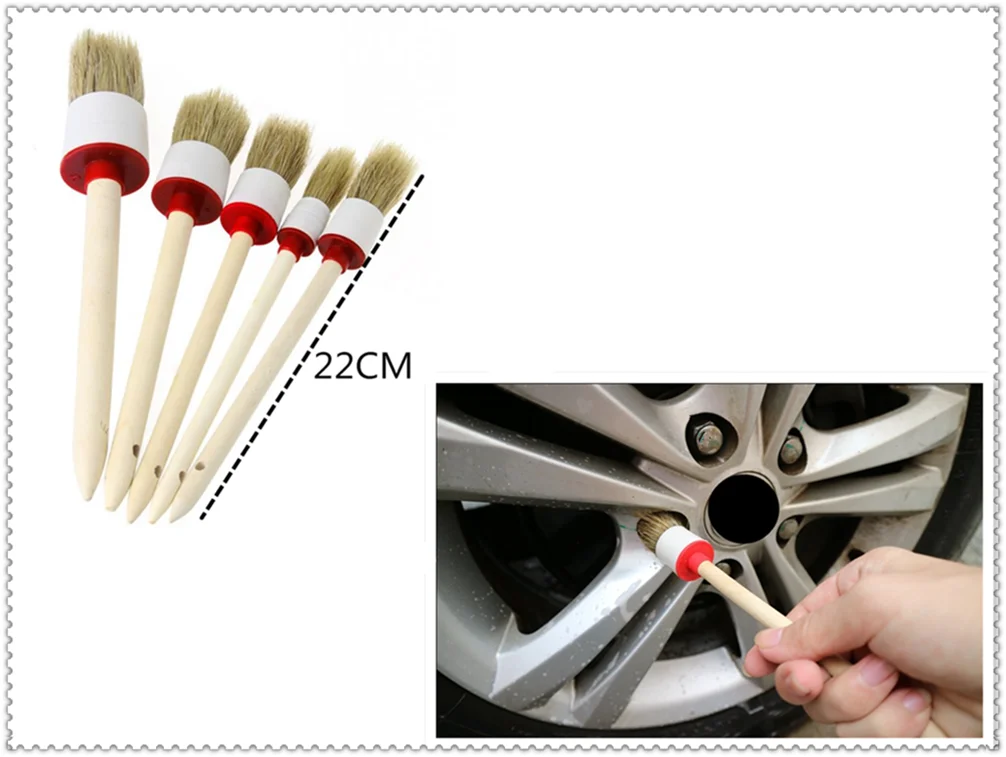 Universal car beauty brush detail center console corner cleaning style for Volkswagen vw 07 EOS 2.0 TF Phaeton 6.0 EOS 2.0 FS
