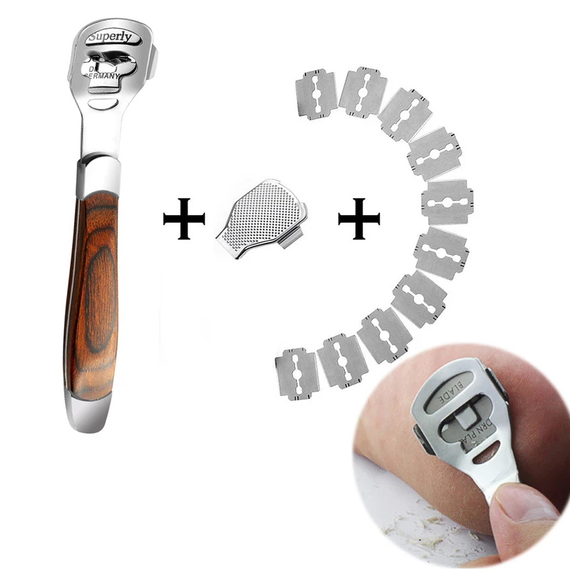 Foot File Callus Remover Foot Grinder Foot Scraper  Dead Skin Remover For Feet  Eelt Rasp Foot Care Tool Pedicure Heels Grinding gas pe pipe rotary scraper for removing oxide layer mechanical rotary pe pipe scraper hot melt pipe tool