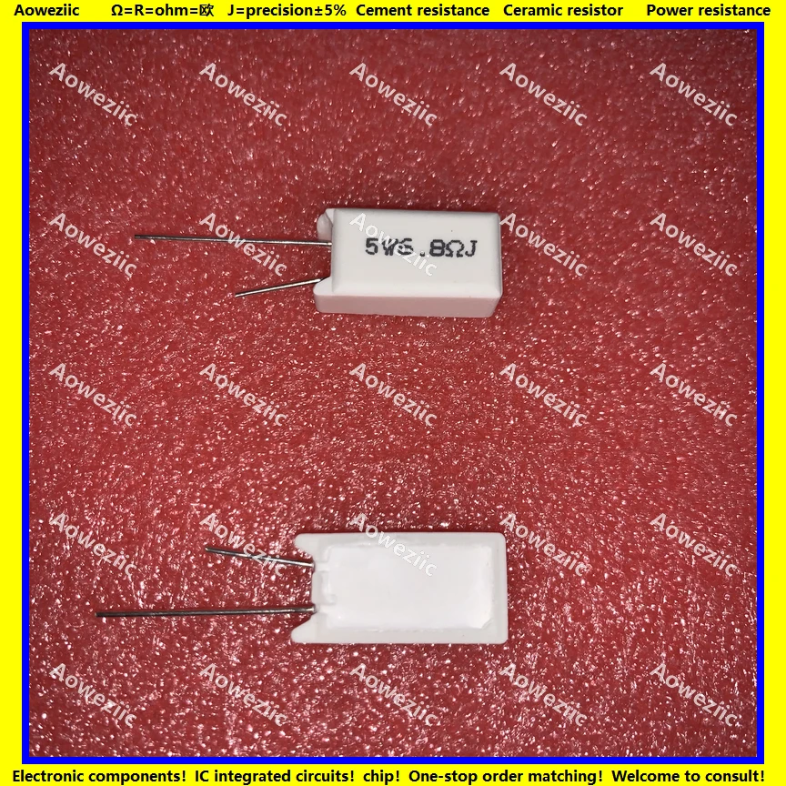 5W6.8RJ 立式水泥电阻