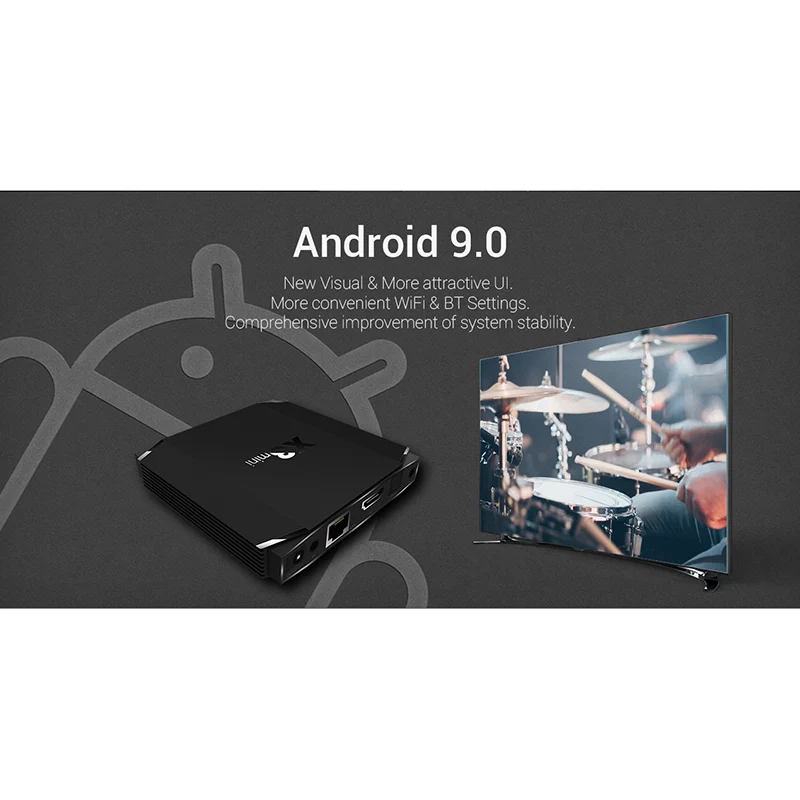 New X3 Mini 8K 4GB 32GB Amlogic S905X3 Smart TV BOX Android 9.0 Dual Wifi BT 4K 1080P for Youtube Netflix Set Top Box New X3 Mini 8K 4GB 32GB Amlogic S905X3 Smart TV BOX Android 9.0 Dual Wifi BT 4K 1080P for Youtube Netflix Set Top Box
