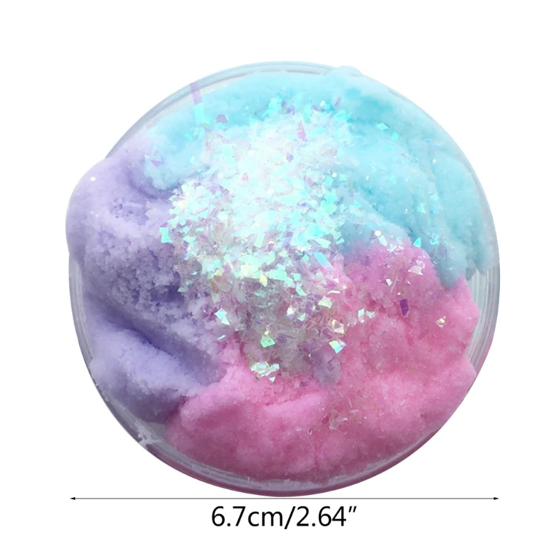 2oz Decompression Toy Easter Gift Putty Ball with Glittering Sequin 6