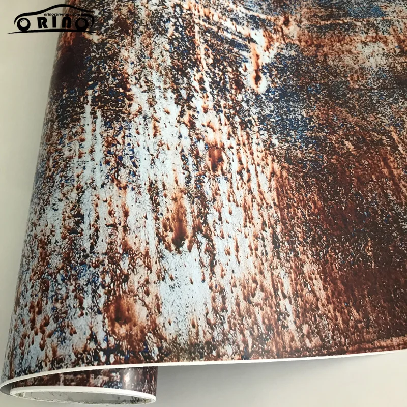 Rusty Car Wrap Sticker Foil-4