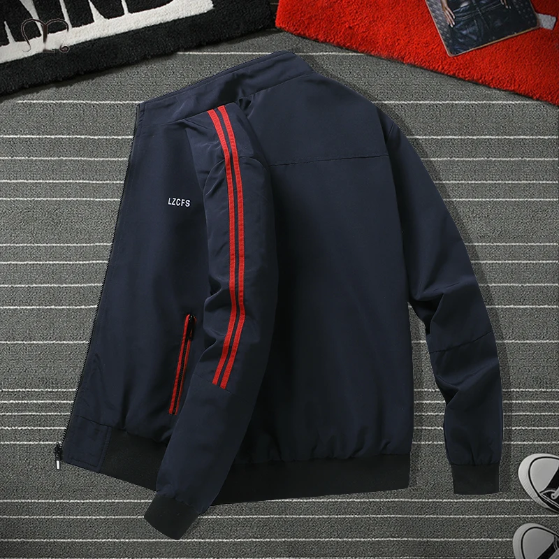 2020 Zipper Men Jacket Autumn Winter Outwear Mens Clothes Size 3XL Baseball Bomber Coat Male Windbreaker Jaqueta Masculina 2020 Zipper Men Jacket Autumn Winter Outwear Mens Clothes Size 3XL Baseball Bomber Coat Male Windbreaker Jaqueta Masculina