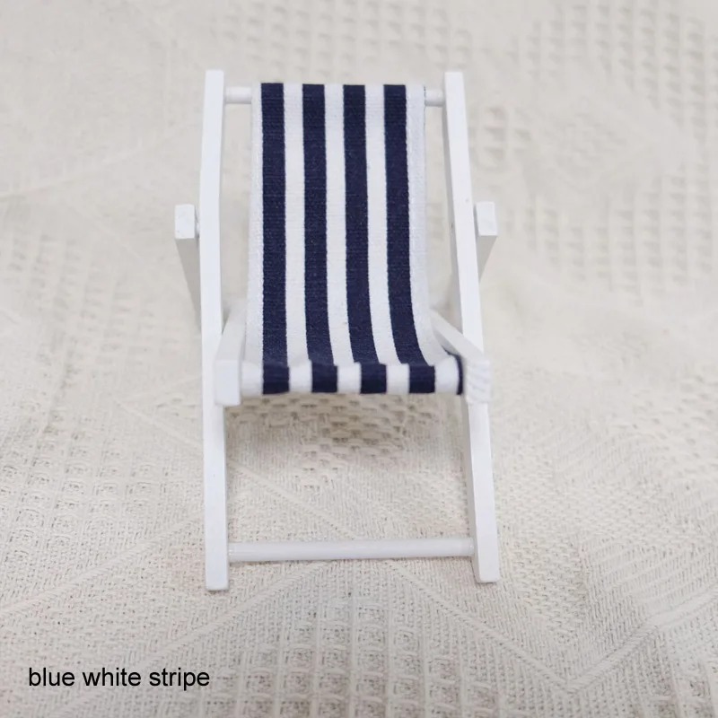 blue white stripe Держатель для мобильного телефона, мини фламинго, товары для рукоделия, рисунок ананаса, детский подарок, деревянный пляжный стул, свадебные сувениры - Цвет: blue white stripe
