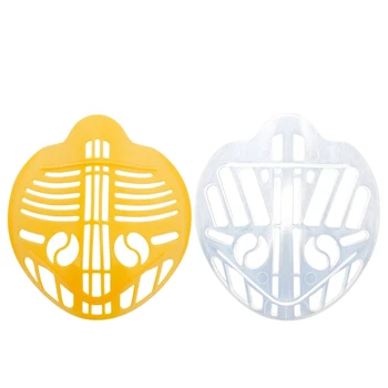

Unisex Mouth Mask 3D Inner Support Disposable Mask Breathing Smoothly Assist Help Bracket Earloop Mask Anti-sultry Holder
