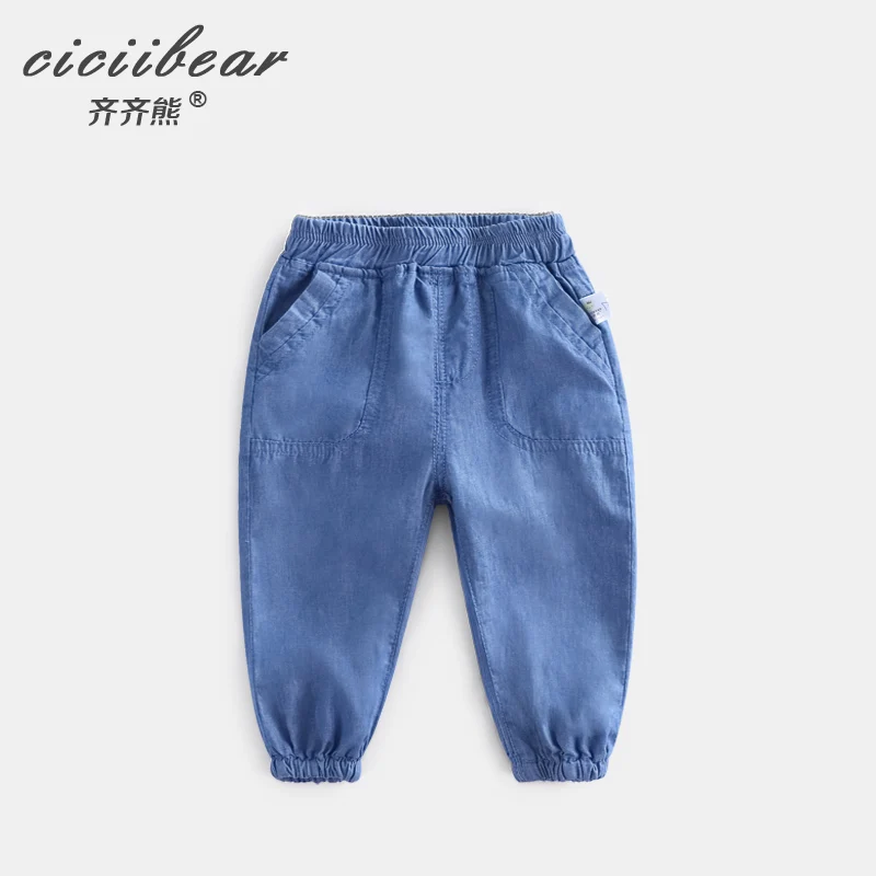 

ciciibear baby boy clothes Baby thin section mosquito-proof pants 2020 boys girls summer new baby casual trousers