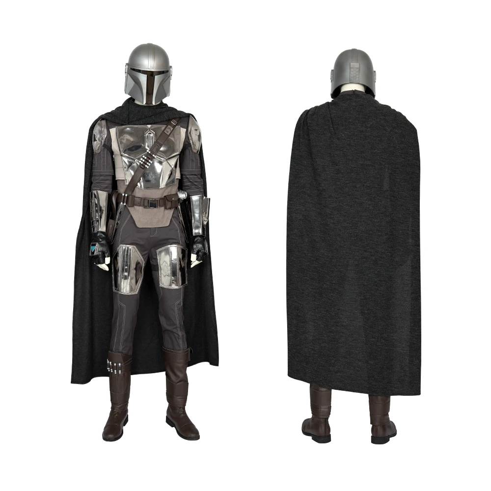 Star Wars Mandalorian Cosplay Costume - Halloween Superhero Battle Suit - Crisis On Infinite Earth Outfit image 3